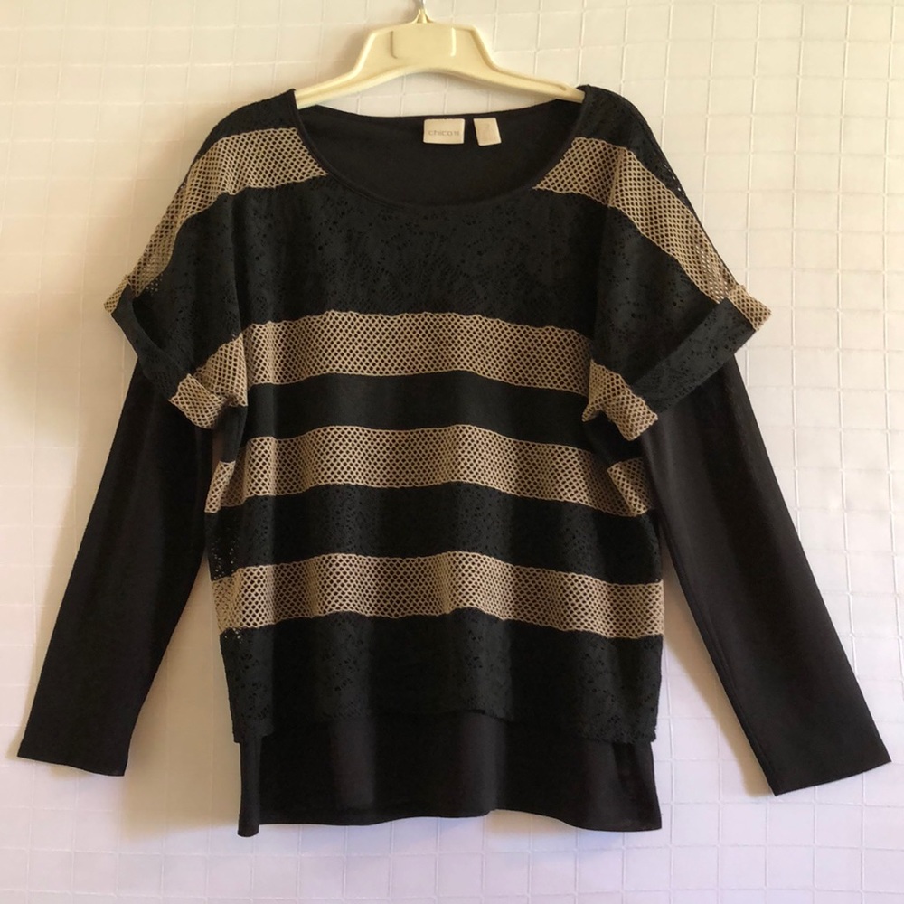 Long sleeve blouse